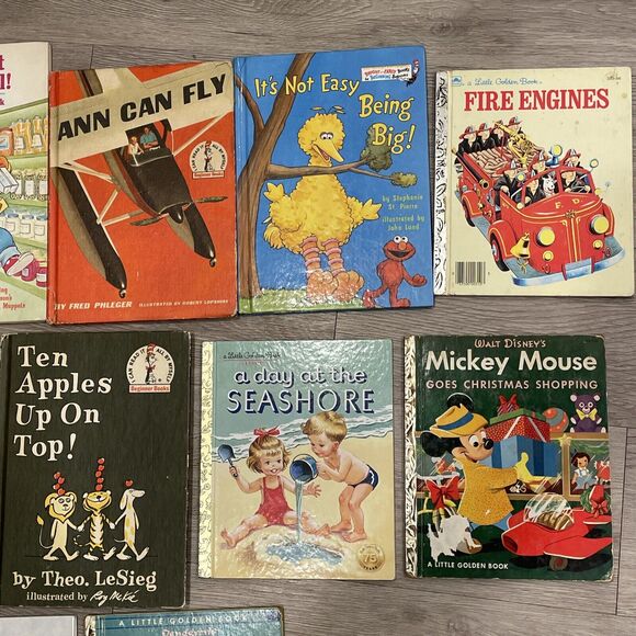 Vintage Book Dr. Seuss Children Books Mixed Lot Of 12 Homeschooling - Picture 3 of 8